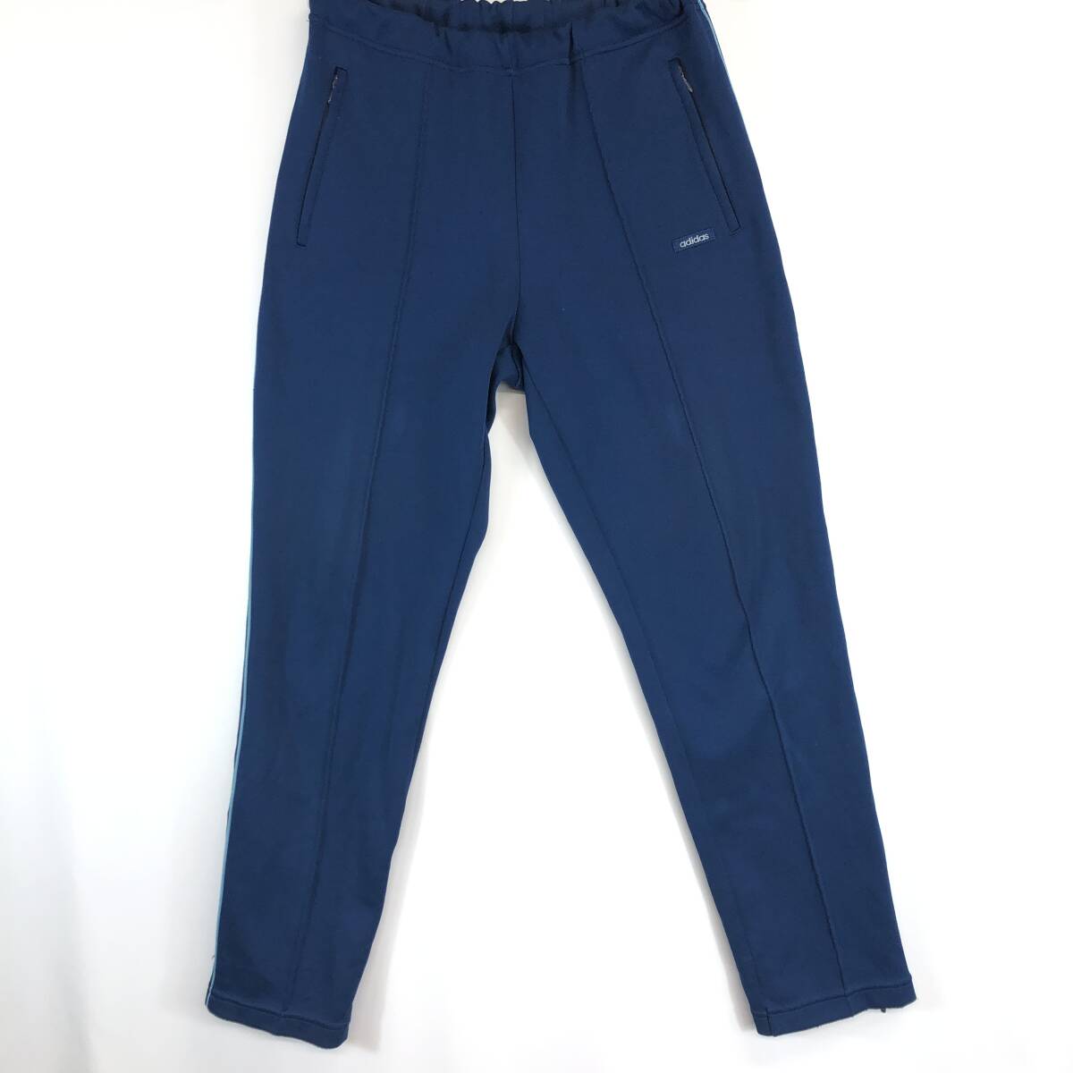 70s 80s デサント製 アディダス adidas トラックパンツ ネイビー 70s 80s デサント製 アディダス adidas トラックパンツ ネイビー