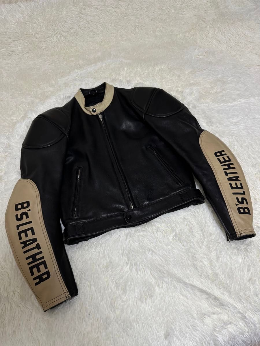 ビーズレザー/B`s LEATHER バイカーズ ライダースジャケット ビーズレザー/B`s LEATHER バイカーズ ライダースジャケット