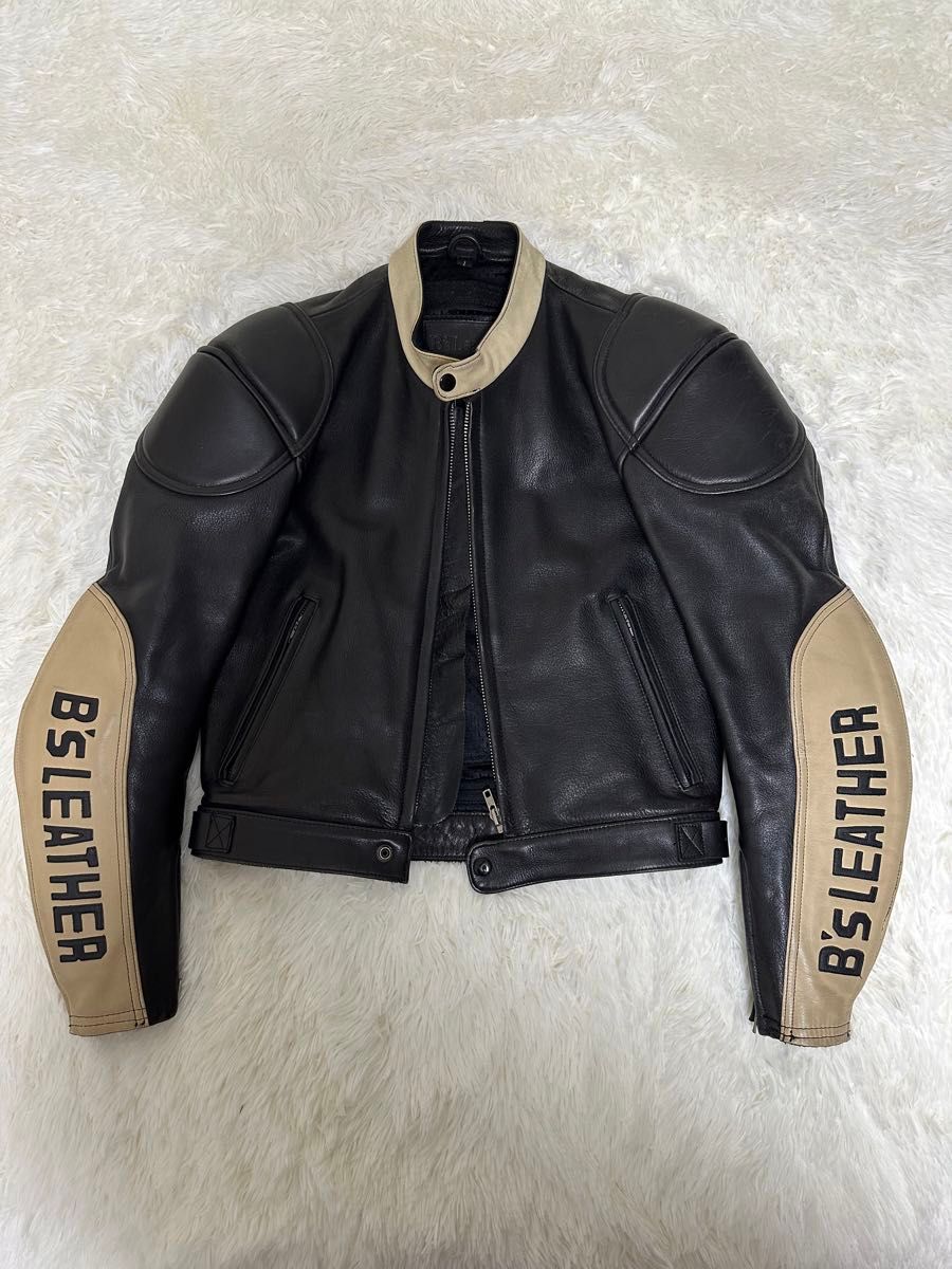 ビーズレザー/B`s LEATHER バイカーズ ライダースジャケット ビーズレザー/B`s LEATHER バイカーズ ライダースジャケット