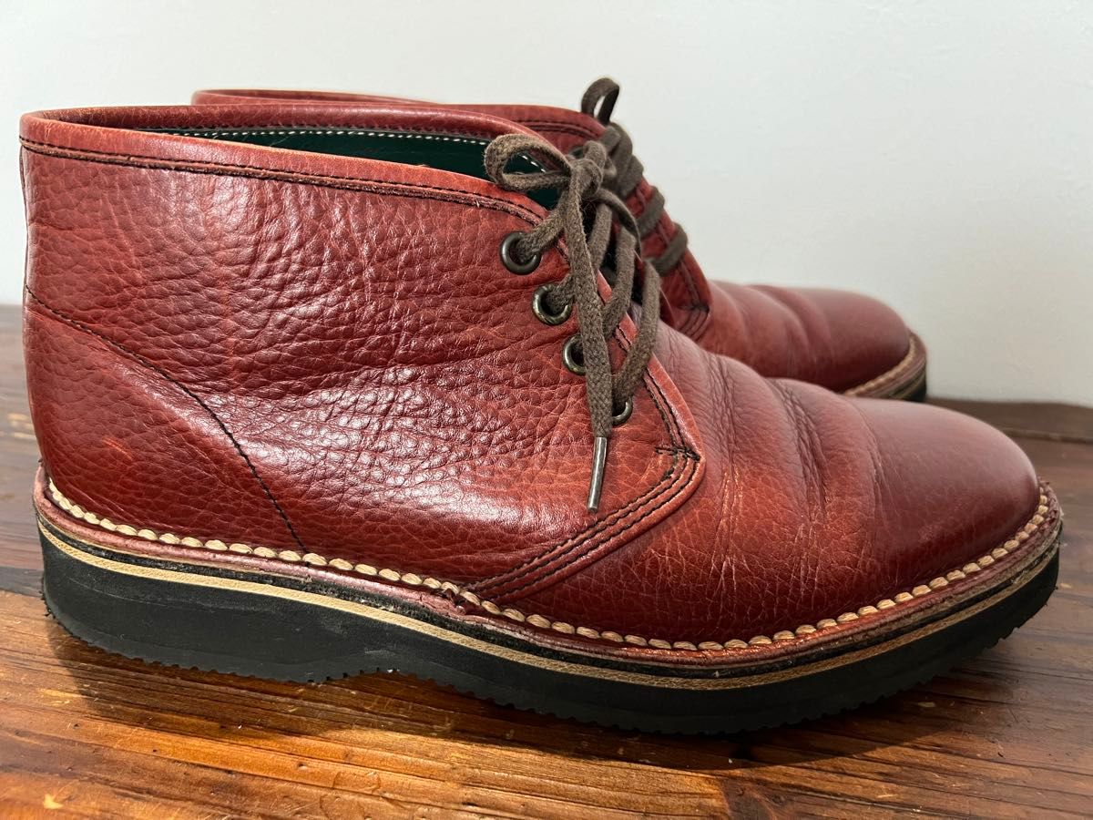 REGAL リーガル チャッカブーツ 24 5cm BRD レザーW379 ビブラム REGAL リーガル チャッカブーツ 24 5cm BRD レザーW379 ビブラム