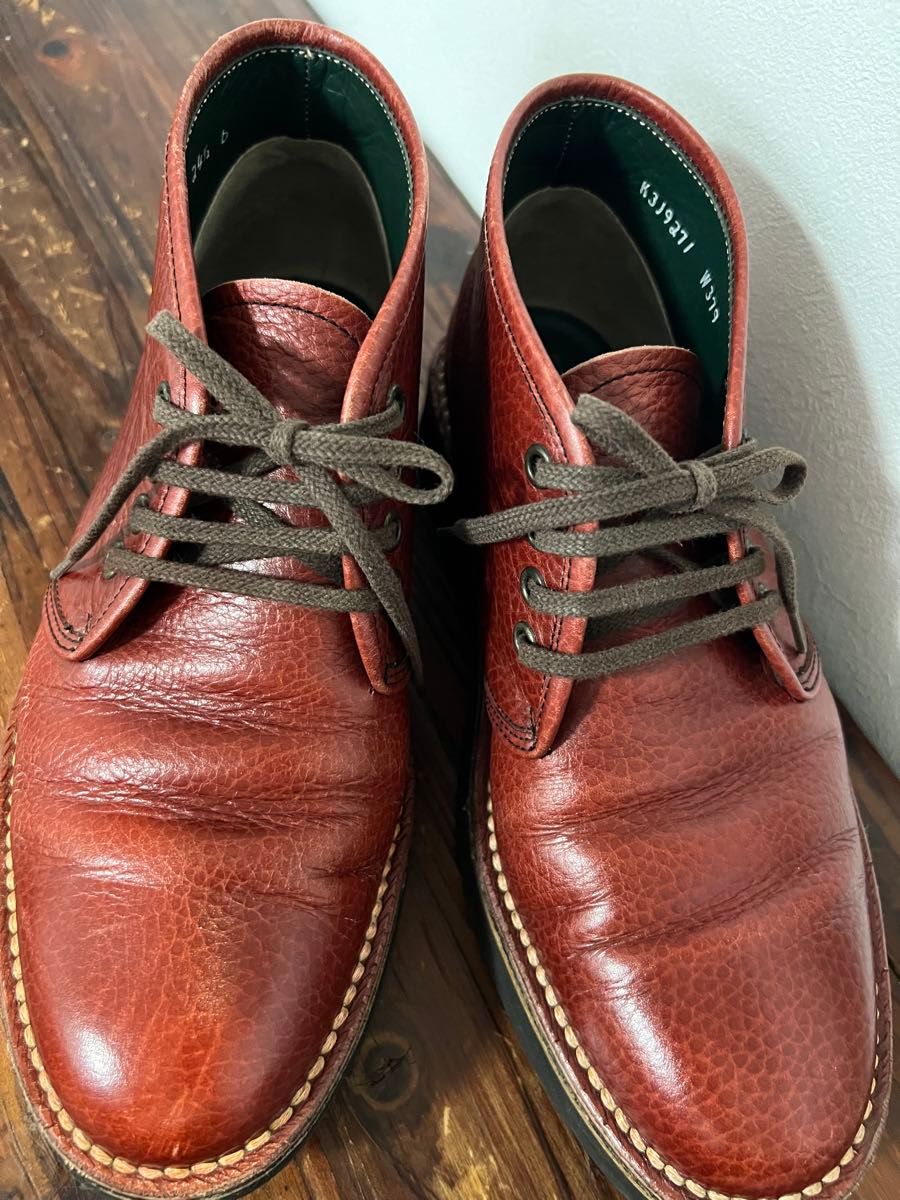 REGAL リーガル チャッカブーツ 24 5cm BRD レザーW379 ビブラム REGAL リーガル チャッカブーツ 24 5cm BRD レザーW379 ビブラム