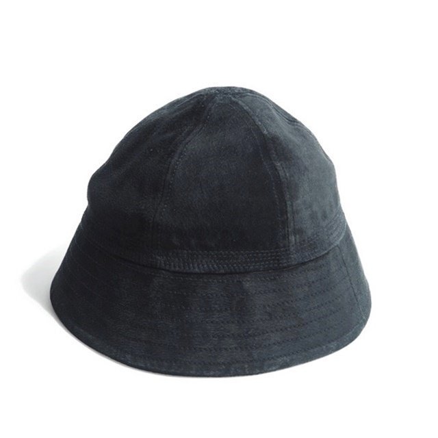 C2405f4　■Hender Scheme エンダースキーマ■　pig bucket hat スエード バケットハット ブラック / 黒 ピッグ レザーハット 秋冬
