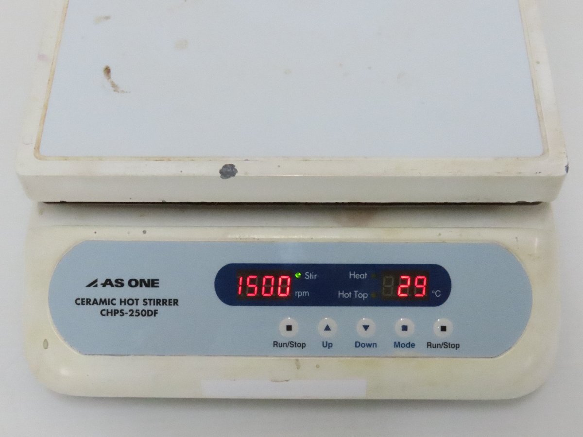 100☆AS ONE アズワン セラミックホットスターラー CHPS-250DF 100☆AS ONE アズワン セラミックホットスターラー CHPS-250DF