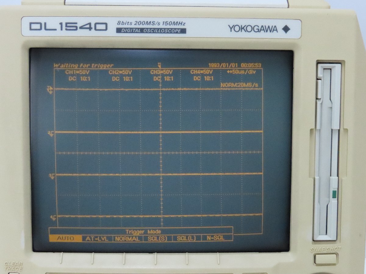 100*YOKOGAWA ширина река DL1540L цифровой осциллограф 8bits 150MHz 705110*0625-188