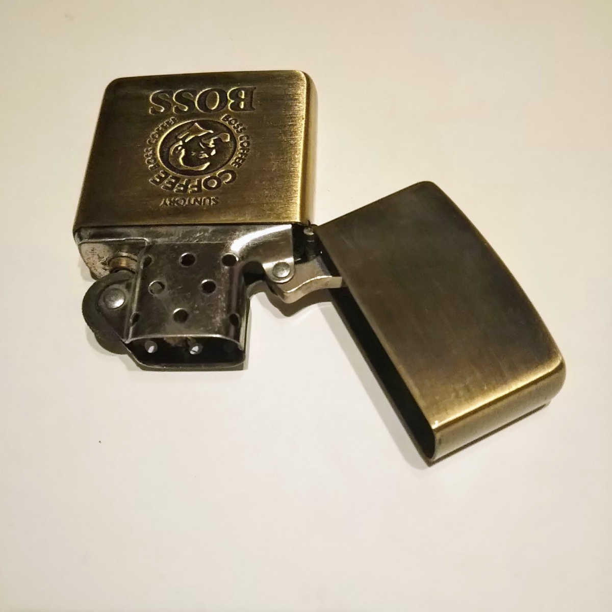 ZIPPO Zippo Suntory coffee BOSS 1995 year made oil lighter 