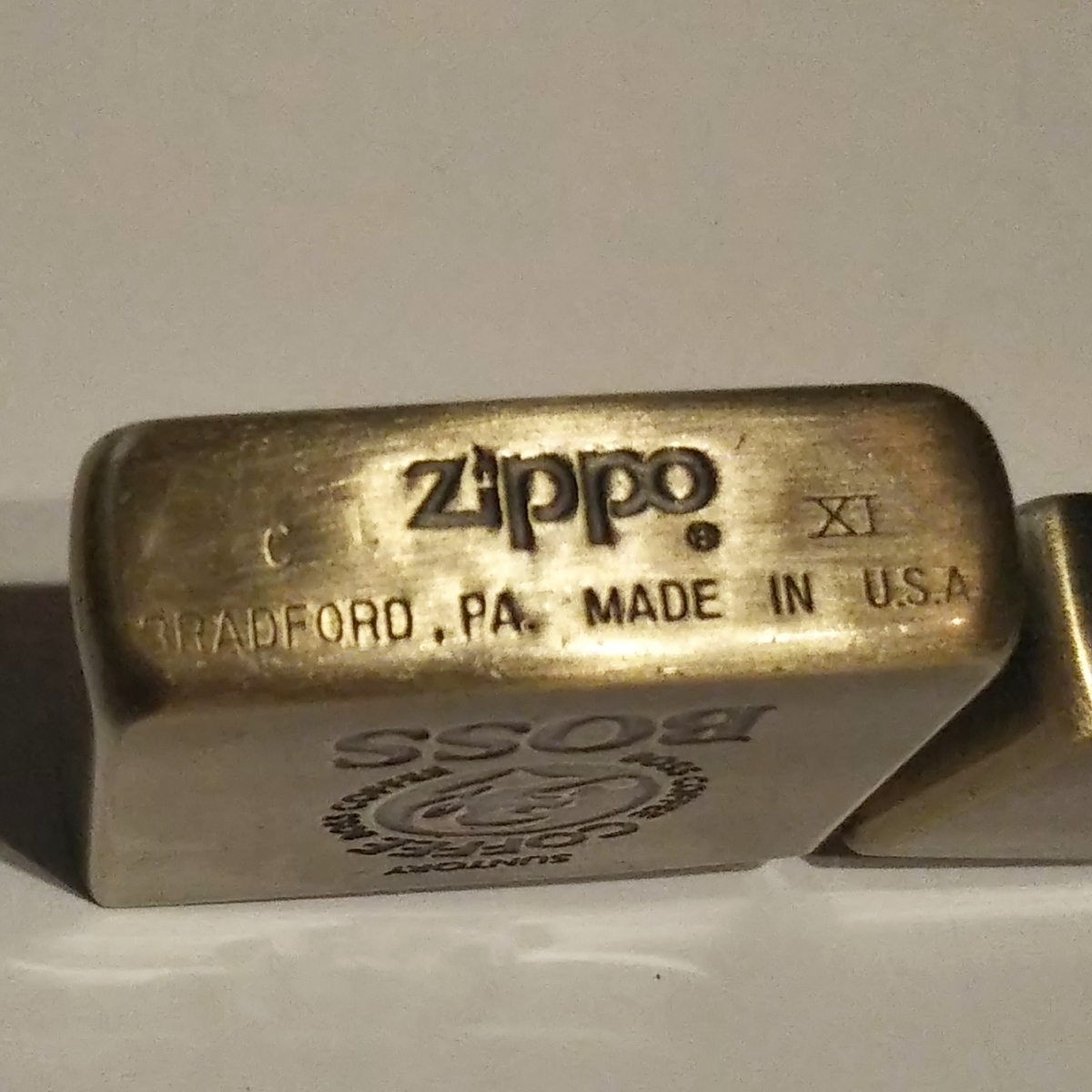 ZIPPO Zippo Suntory coffee BOSS 1995 year made oil lighter 