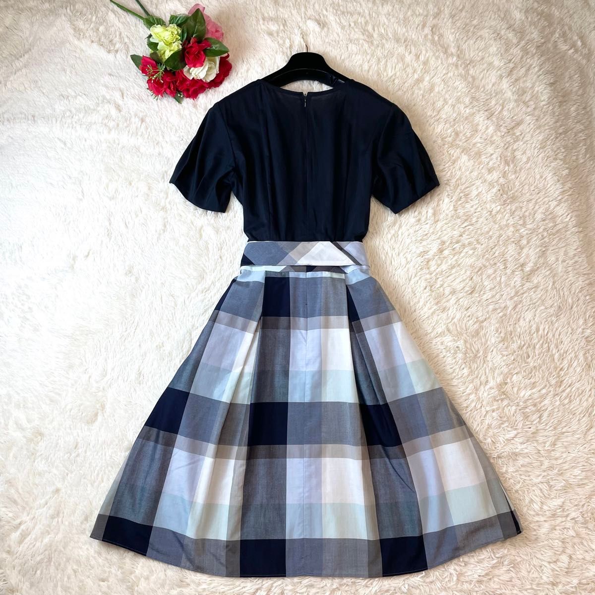ブルーレーベルクレストブリッジ ドッキングワンピース ブルーレーベルクレストブリッジ ドッキングワンピース