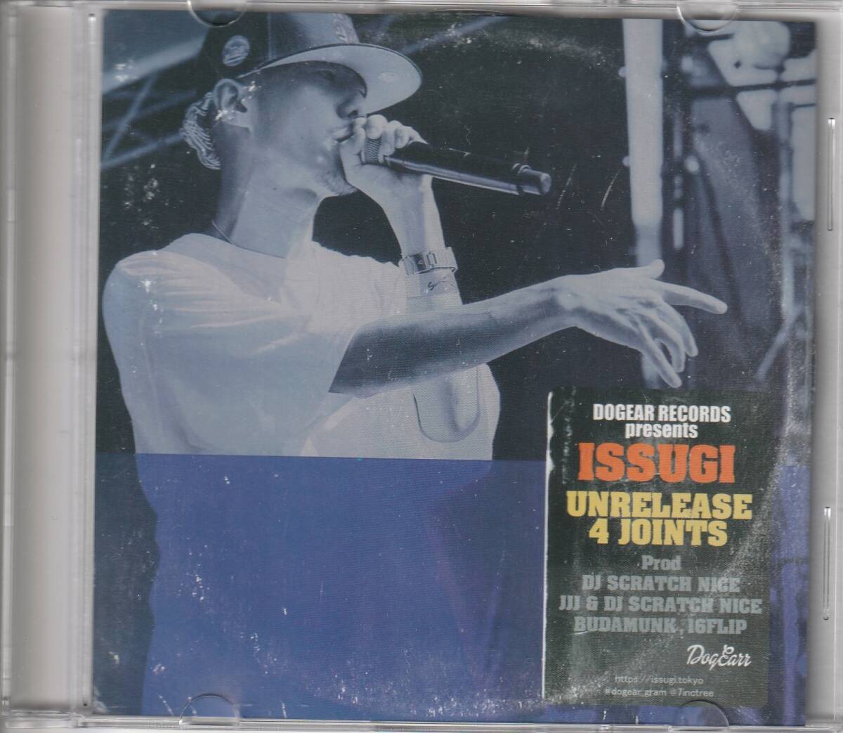 中古CD■HIPHOP/日本語■ISSUGI／Unrelease 4 Joints／2020年／MONJU■DJ Scratch Nice, JJJ, Budamunk, 16FLIP, DJ K-Flash