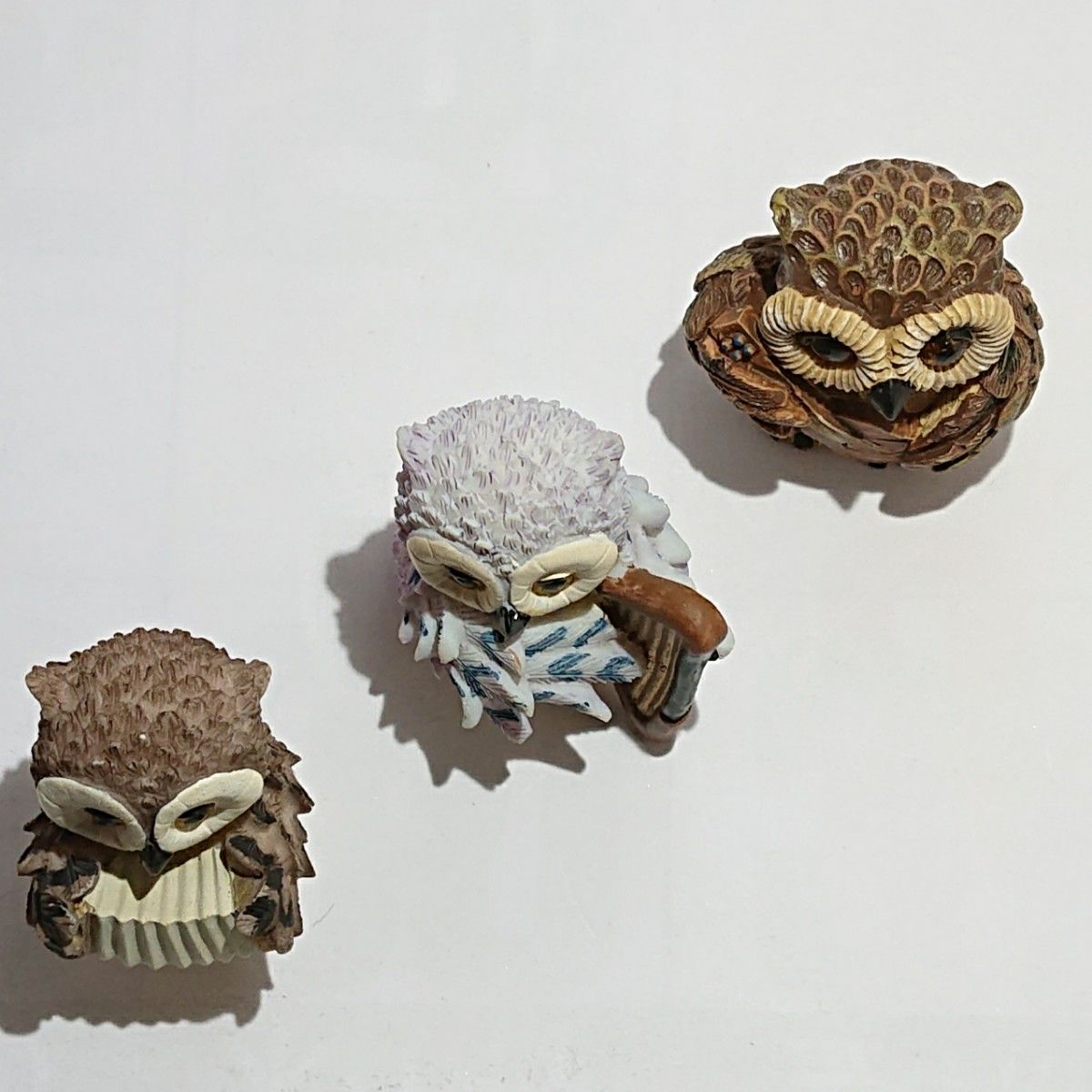 オブジェ 楽器を持つふくろう フクロウ置物 3体セット|Yahoo オブジェ 楽器を持つふくろう フクロウ置物 3体セット|Yahoo