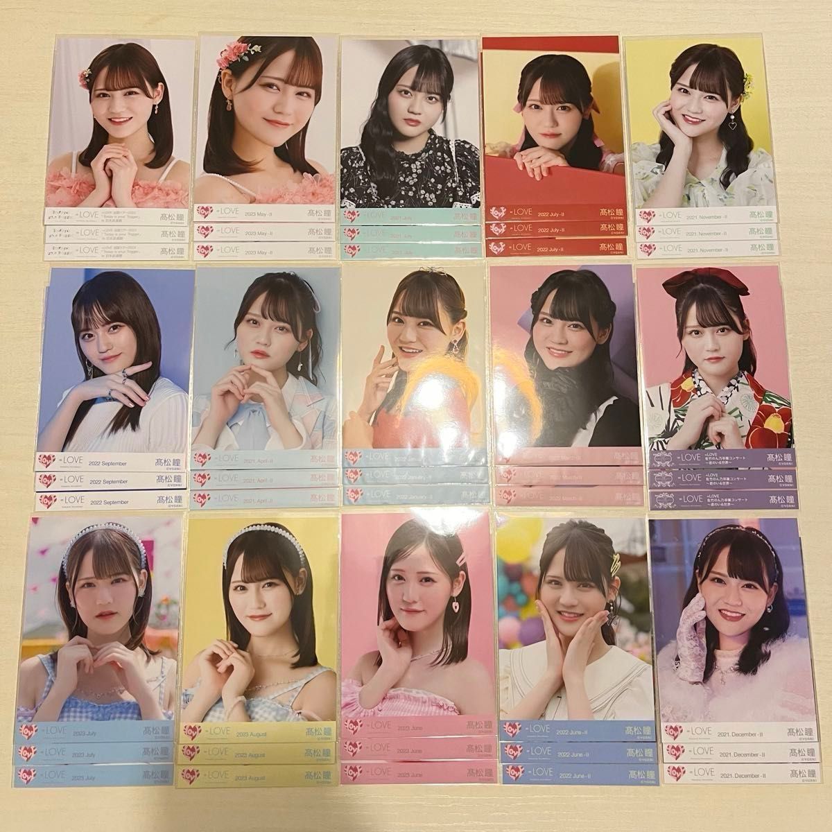Amazon.co.jp: イコラブ 髙松瞳 生写真 アリーナツアー2024衣装