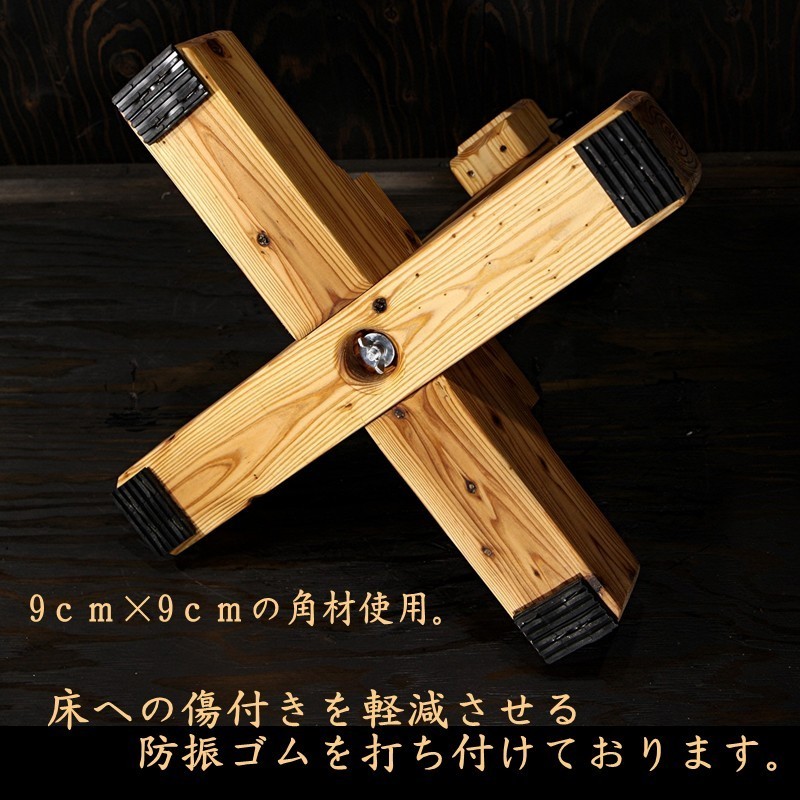 受注生産 試斬台 試し斬り台 角角 多本斬り台 3本立て 横並び 受注生産 試斬台 試し斬り台 角角 多本斬り台 3本立て 横並び