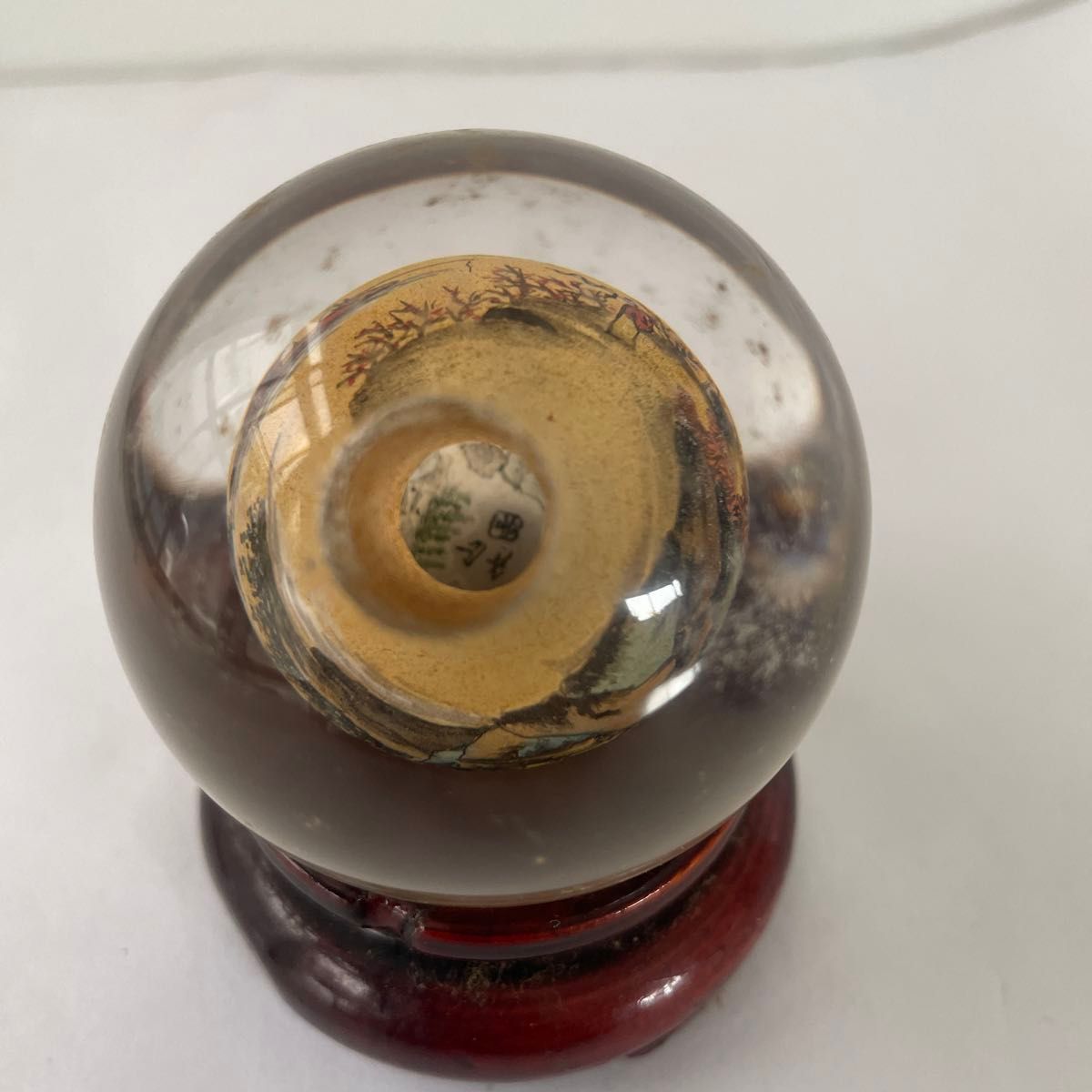 水晶玉 中国製品アンティーク 内絵丸玉 置物 ガラス 工芸品 内絵 水晶玉 中国製品アンティーク 内絵丸玉 置物 ガラス 工芸品 内絵