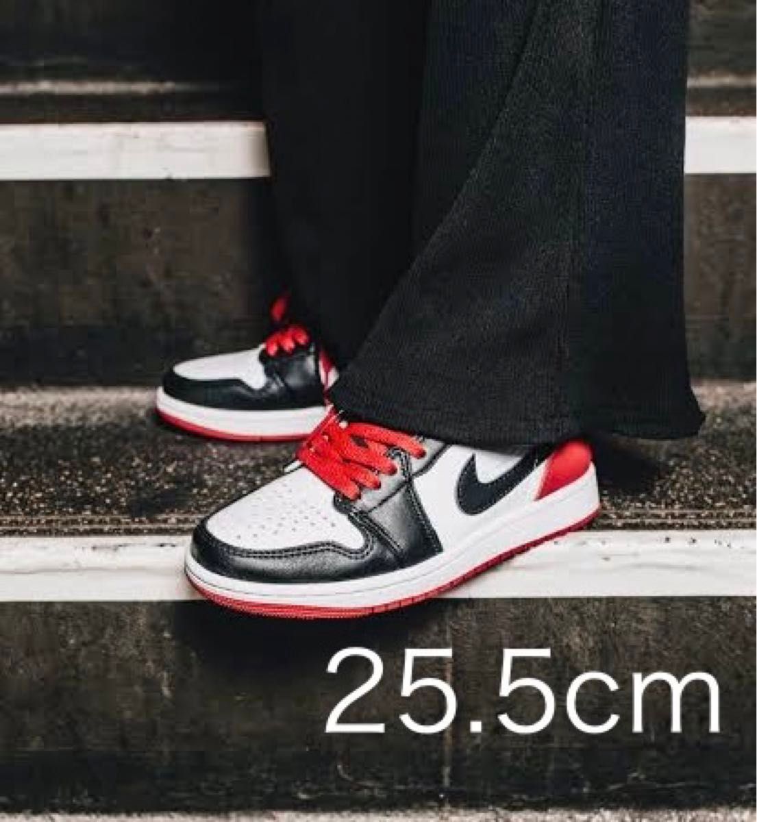 NIKE AIR JORDAN 1 RETRO LOW OG black toe 通称 NIKE AIR JORDAN 1 RETRO LOW OG black toe 通称