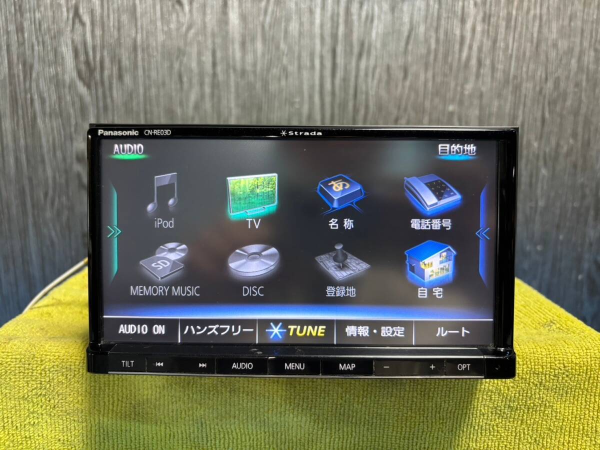 Panasonic strada パナソニック ストラーダ CN-RE03D メモリー Panasonic strada パナソニック ストラーダ CN-RE03D メモリー