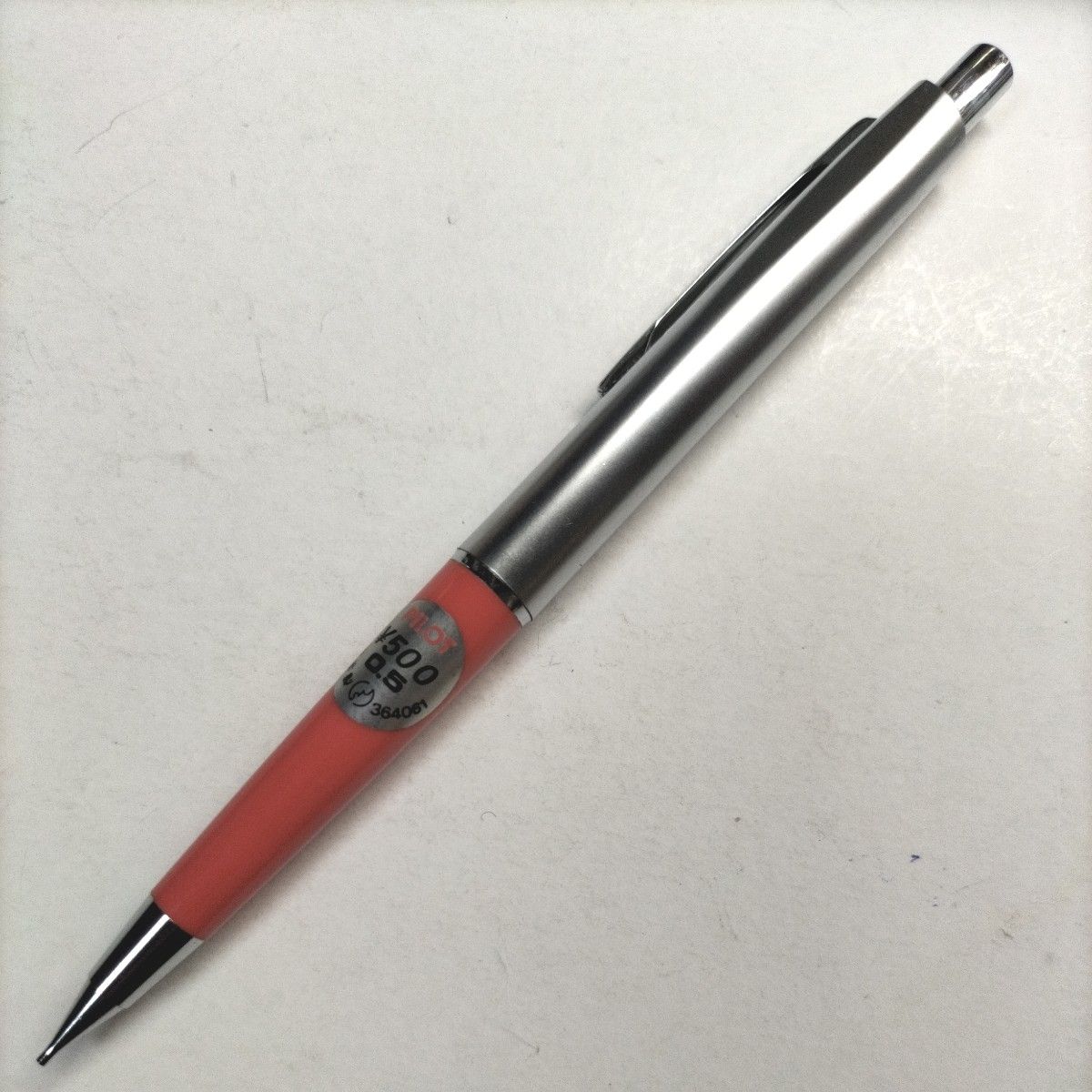 廃盤 PILOT パイロット シャーペン 0.5mm 斑点 蝕刻 ステンレス 廃盤 PILOT パイロット シャーペン 0.5mm 斑点 蝕刻 ステンレス