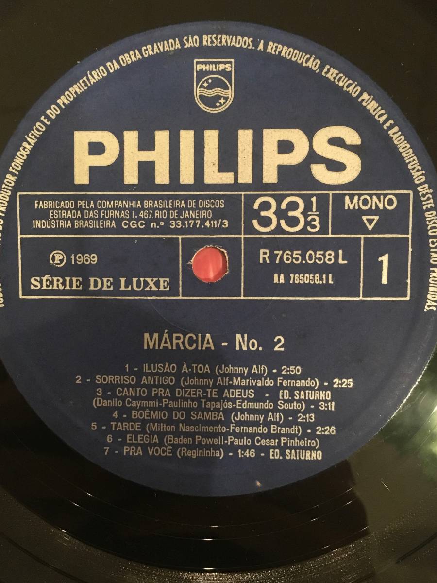 LP MARCIA / Marcia Vol.Ⅲ MONO / R 765.058 L / ブラジルオリジナル盤 / 5枚以上で送料無料_画像2