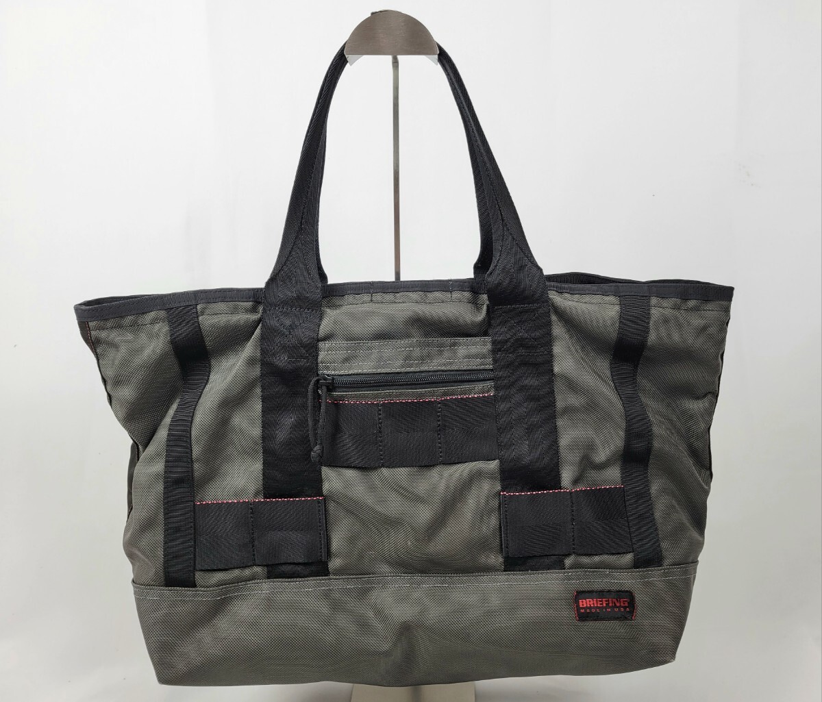 Bibian 比比昂- USA製BRIEFING MISSION TOTE グレーブラック Bibian 比比昂- USA製BRIEFING MISSION TOTE グレーブラック