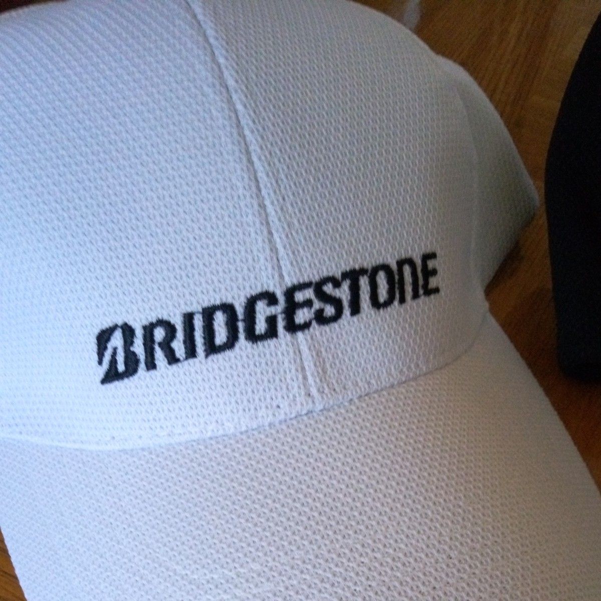 ブリヂストン 帽子 BRIDGESTONE 白 黒 セット　