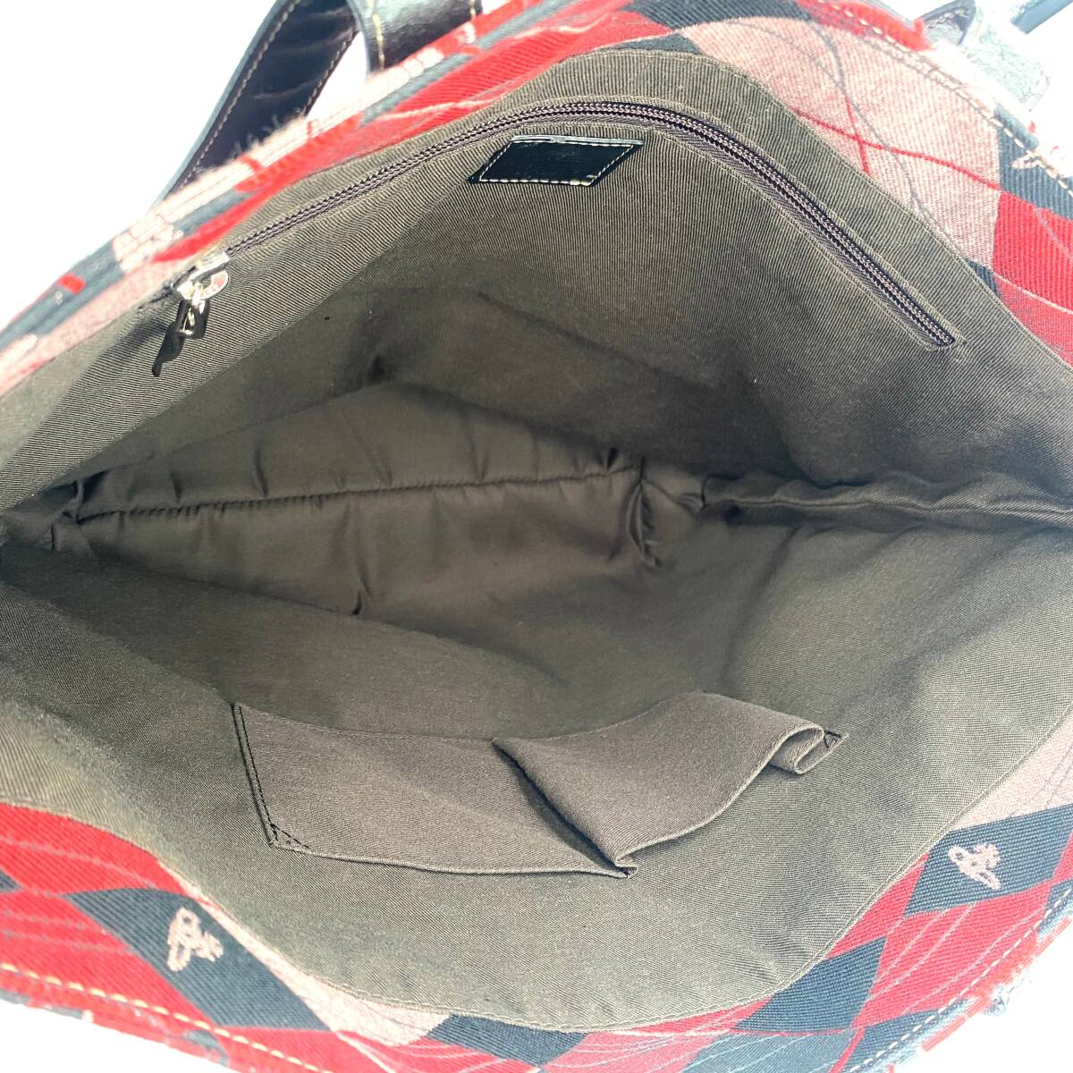 Vivienne Westwood Tote Bag Argyle / ヴィヴィアンウエスト Vivienne Westwood Tote Bag Argyle / ヴィヴィアンウエスト