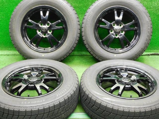 中古 ホイールタイヤ 4本 195/65R15 2020年製 7分山 トヨタ 中古 ホイールタイヤ 4本 195/65R15 2020年製 7分山 トヨタ