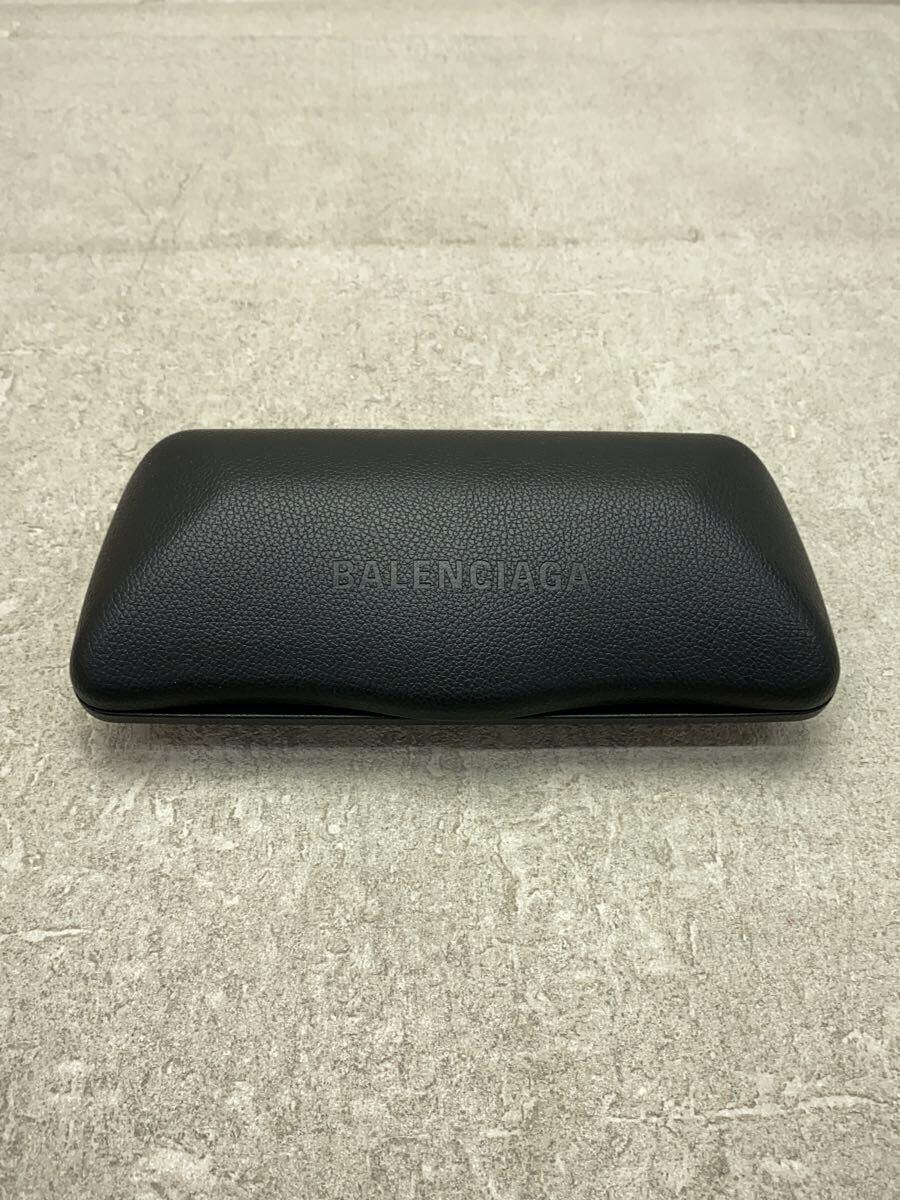 BALENCIAGA◆サングラス/ウェリントン/BLK/BLK/メンズ/BB0102SA 001