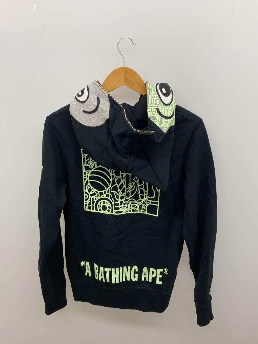 A BATHING APE◇パーカー/M/コットン/BLK/プリント/001zpc231901x A BATHING APE◇パーカー/M/コットン/BLK/プリント/001zpc231901x