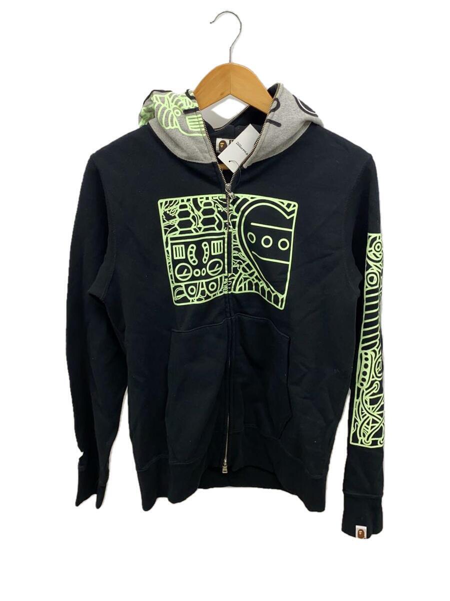 A BATHING APE◇パーカー/M/コットン/BLK/プリント/001zpc231901x A BATHING APE◇パーカー/M/コットン/BLK/プリント/001zpc231901x