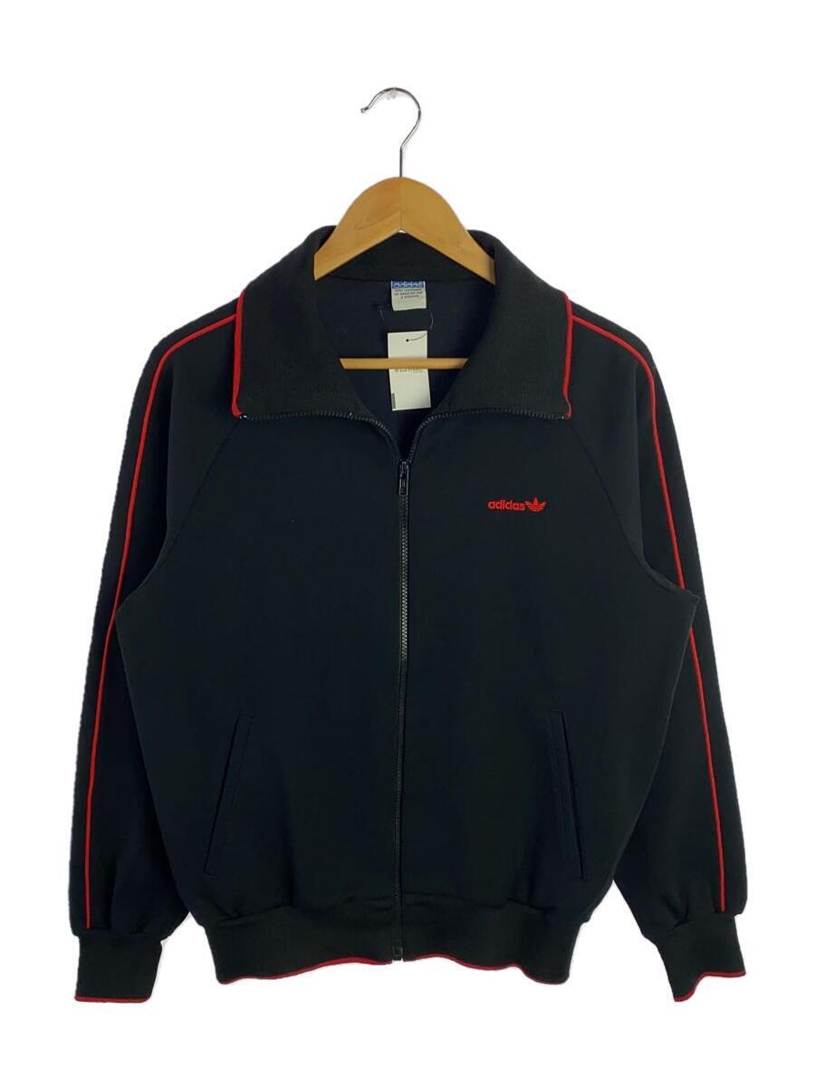 adidas◆ジャージ/L/ポリエステル/BLK/ATS-70/西ドイツ/デサント製/70S