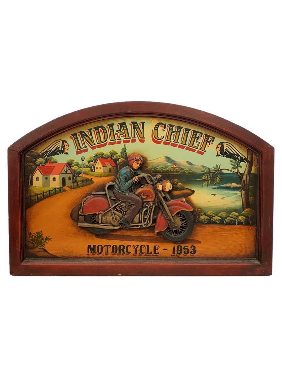 INDIAN CHIEF/アメリカインディアン/バイクの看板/インテリア INDIAN CHIEF/アメリカインディアン/バイクの看板/インテリア