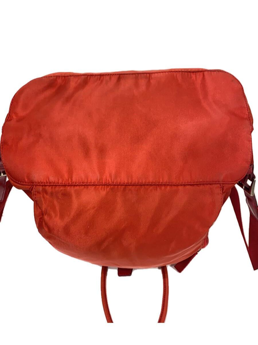 PRADA◇リュック/ナイロン/RED - リュックサック、デイパック PRADA◇リュック/ナイロン/RED - リュックサック、デイパック