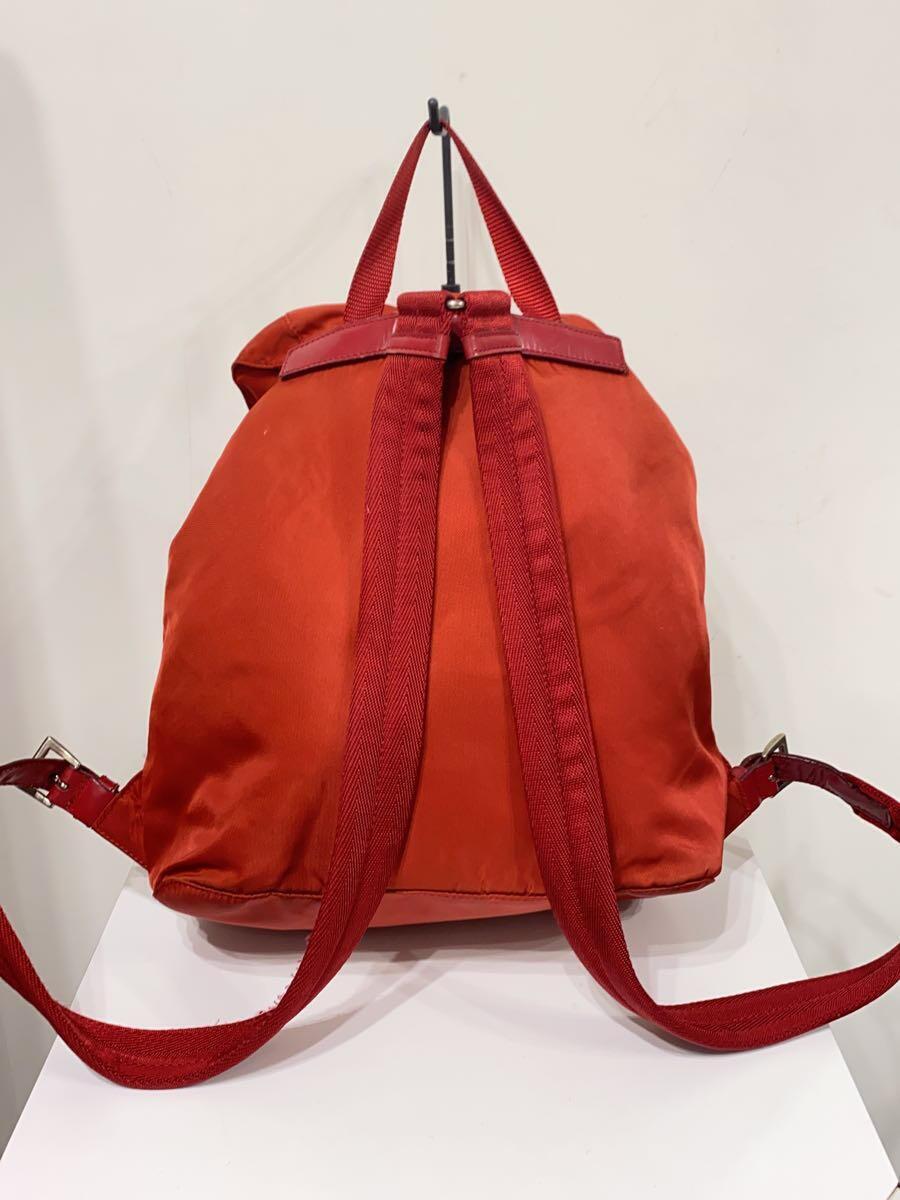 PRADA◇リュック/ナイロン/RED - リュックサック、デイパック PRADA◇リュック/ナイロン/RED - リュックサック、デイパック