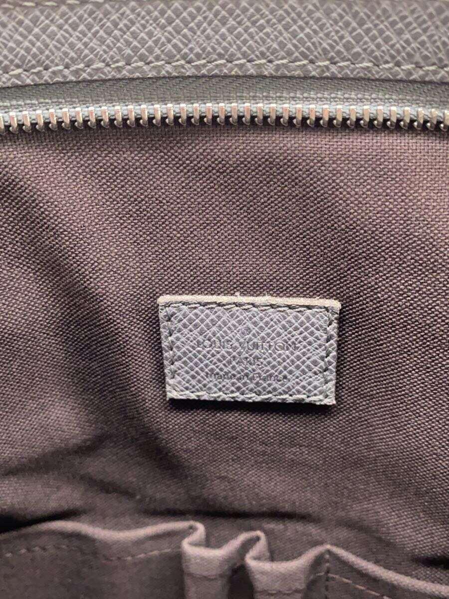 LOUIS VUITTON◇サシャ_タイガ_GRY/レザー/GRY - その他 LOUIS VUITTON◇サシャ_タイガ_GRY/レザー/GRY - その他