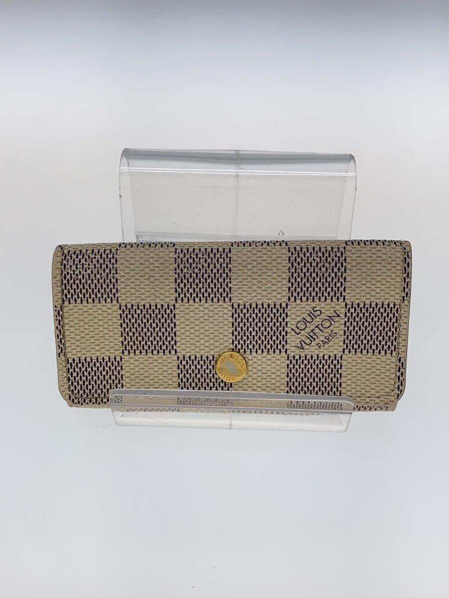 LOUIS VUITTON◆ミュルティクレ6_ダミエ・アズール_WHT/-/WHT/メンズ