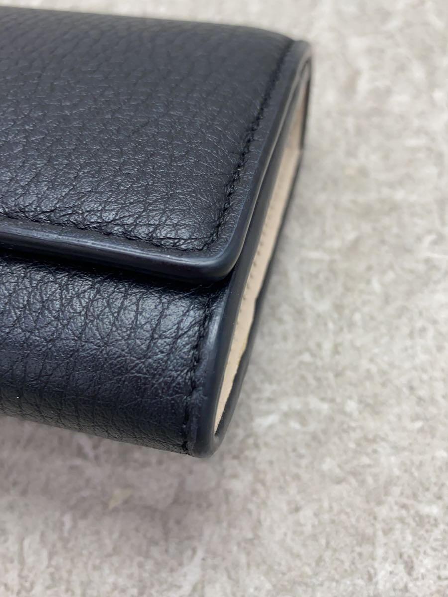 FENDI◇ピーカブー/長財布/レザー/BLK/無地/レディース/8M0427 FENDI◇ピーカブー/長財布/レザー/BLK/無地/レディース/8M0427