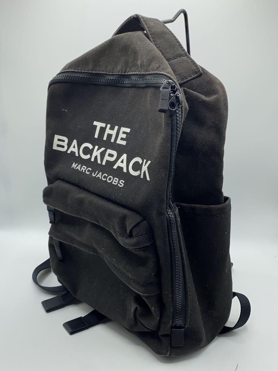 THE MARC JACOBS◇リュック/-/BLK/QC-007641/使用感有 THE MARC JACOBS◇リュック/-/BLK/QC-007641/使用感有