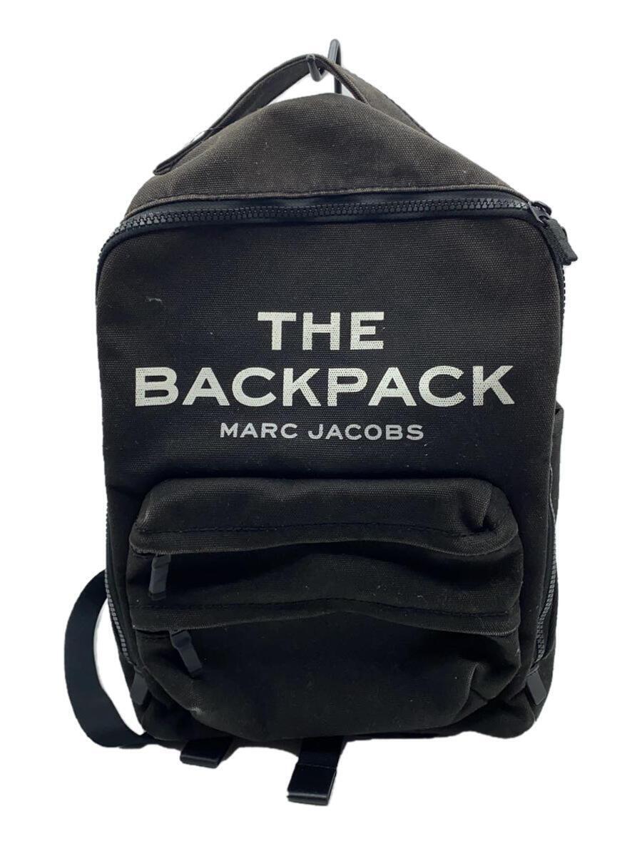 THE MARC JACOBS◇リュック/-/BLK/QC-007641/使用感有 THE MARC JACOBS◇リュック/-/BLK/QC-007641/使用感有