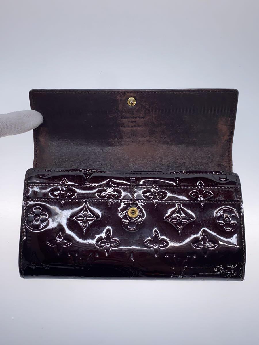 LOUIS VUITTON◇ポルト・フォイユ・サラ_モノグラム・ヴェルニ_ LOUIS VUITTON◇ポルト・フォイユ・サラ_モノグラム・ヴェルニ_