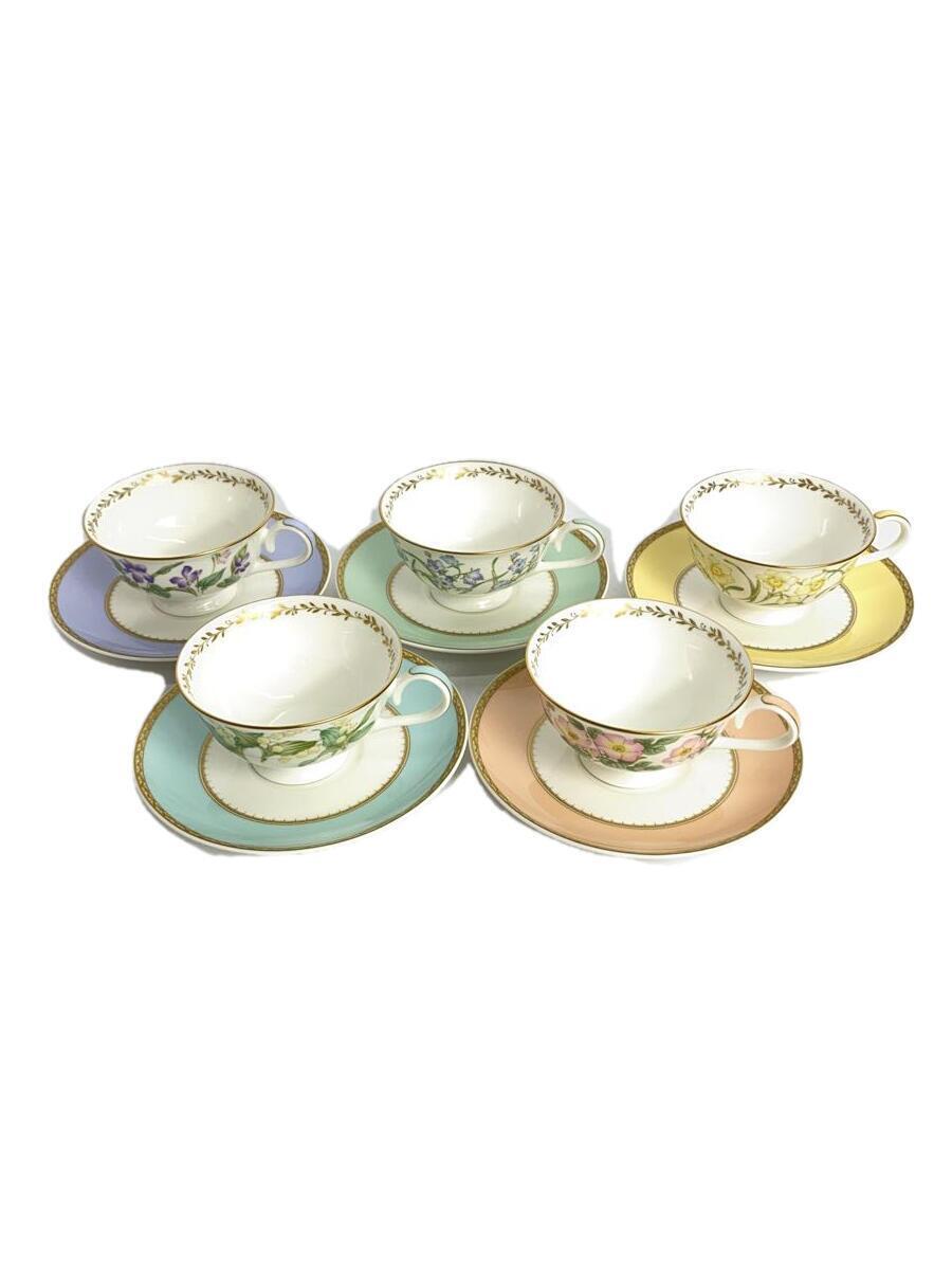 NARUMI* cup & saucer /5 customer set 