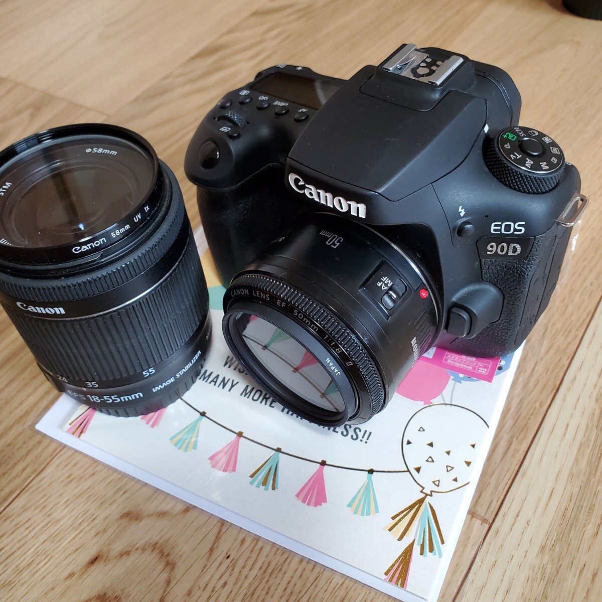 長期保証 EOS 90D 純正レンズ3本&おまけレンズ2本 届いてスグ 長期保証 EOS 90D 純正レンズ3本&おまけレンズ2本 届いてスグ