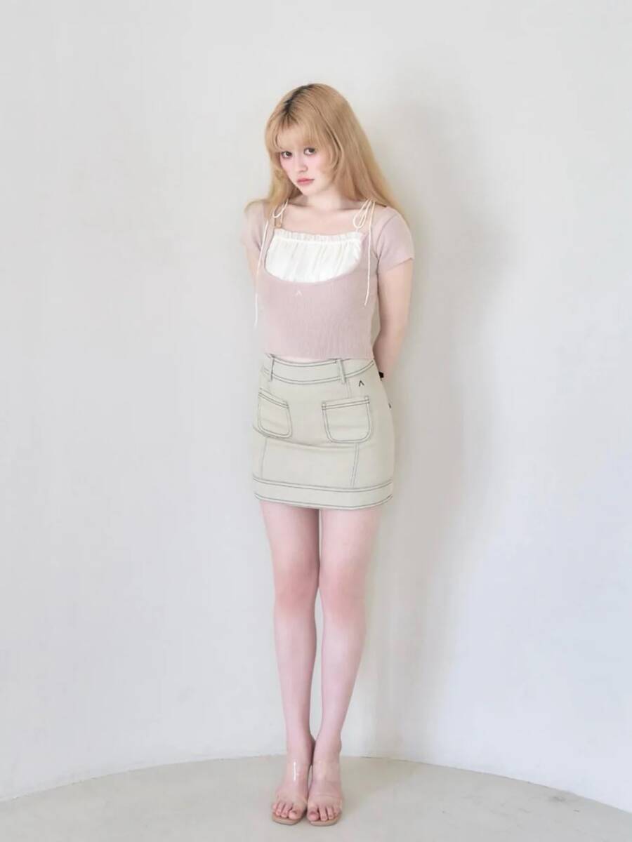 andMary アンドマリー Mew frill tops andMary アンドマリー Mew frill tops
