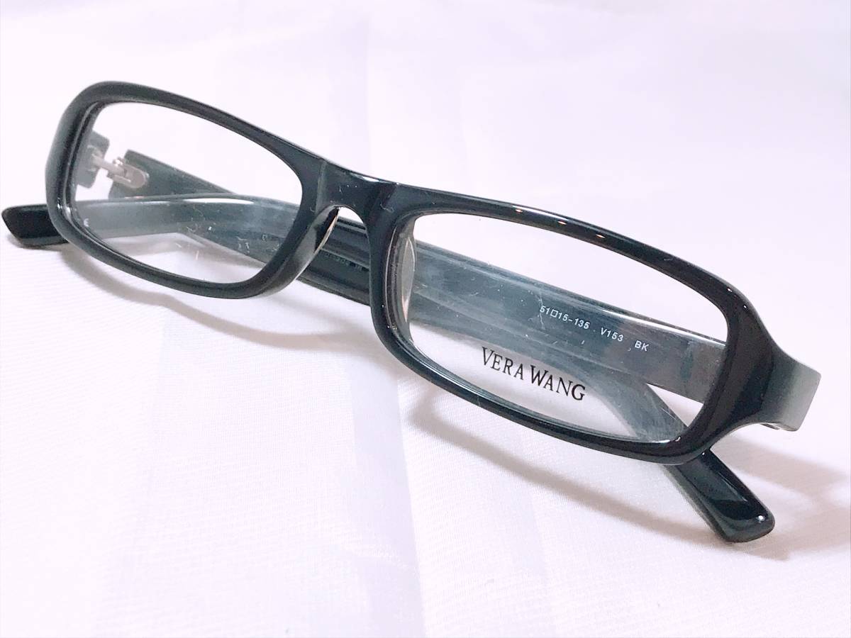 ヤフオク E853 新品 眼鏡 ブランド Vera Wang セル メガネ