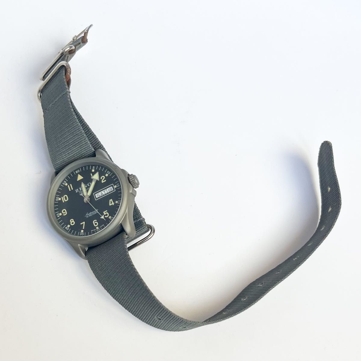 稼働 美品 ゼノ ZENO WATCH BASEL ARMY DELUXE 自動巻き 稼働 美品 ゼノ ZENO WATCH BASEL ARMY DELUXE 自動巻き