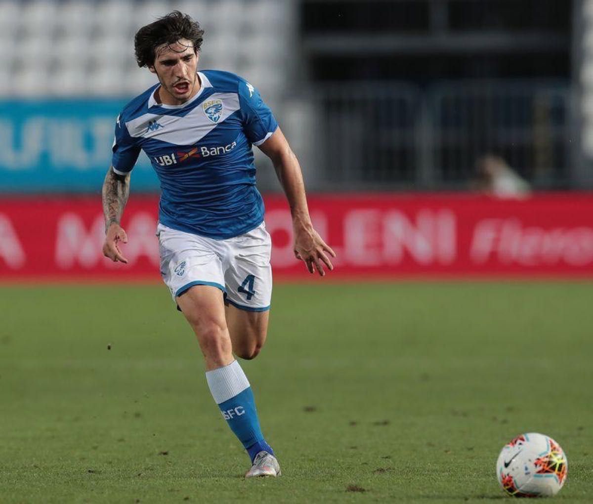 バッジョユニフォームブレシアGARMANセリエAヴィンテージサッカー代表XL