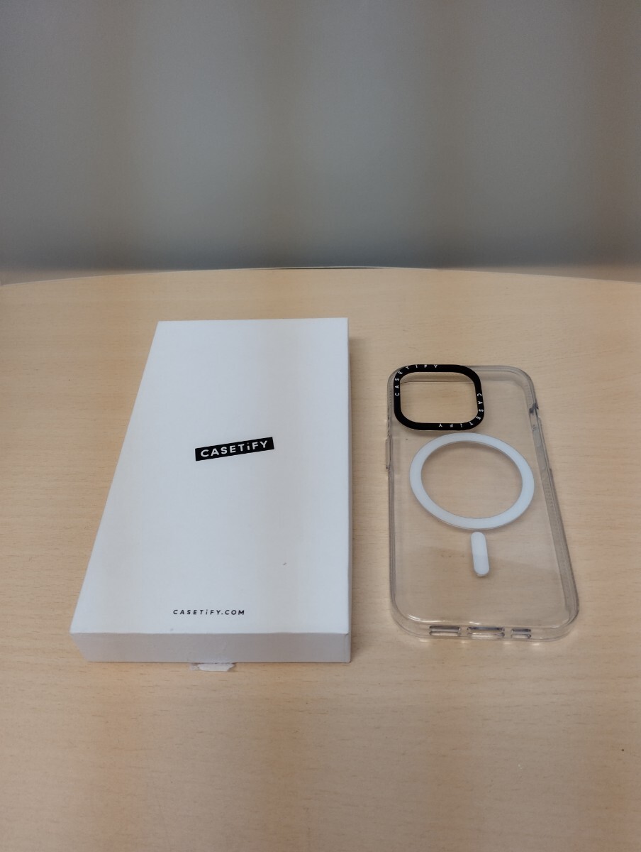 y060705k CASETiFY クリア MagSafe対応 iPhone 15 Pro ケース y060705k CASETiFY クリア MagSafe対応 iPhone 15 Pro ケース