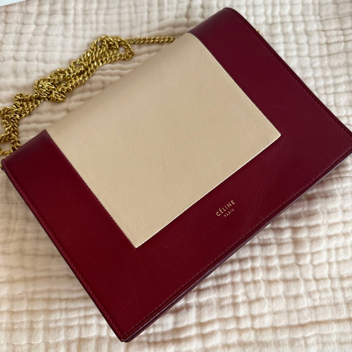 CELINE セリーヌ ショルダーバッグ チェーンウォレット CELINE セリーヌ ショルダーバッグ チェーンウォレット