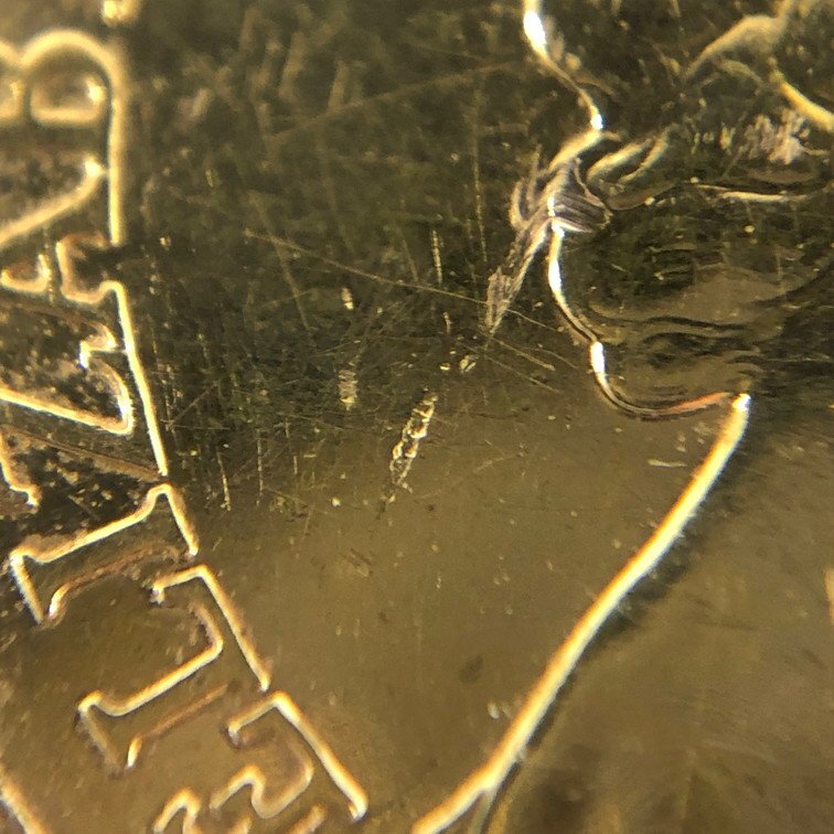 K22 イギリス ソブリン金貨 エリザベス2世 1982 総重量4.0g K22 イギリス ソブリン金貨 エリザベス2世 1982 総重量4.0g