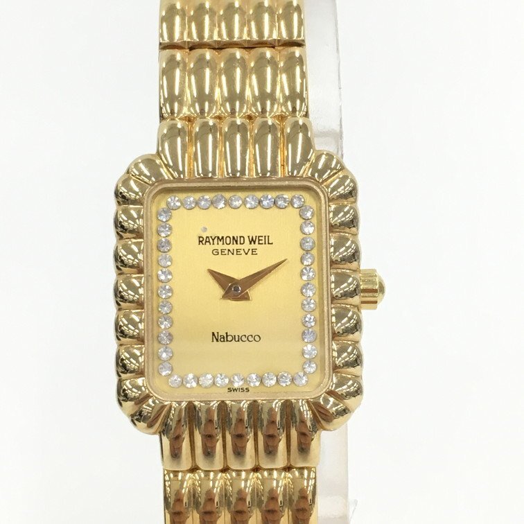 RAYMOND WEIL レイモンドウィル 腕時計 Nabucco 18K 3760-2 稼働 RAYMOND WEIL レイモンドウィル 腕時計 Nabucco 18K 3760-2 稼働