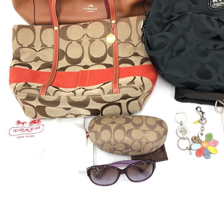 COACH Coach bag purse charm sunglasses . summarize [CFAO0042]
