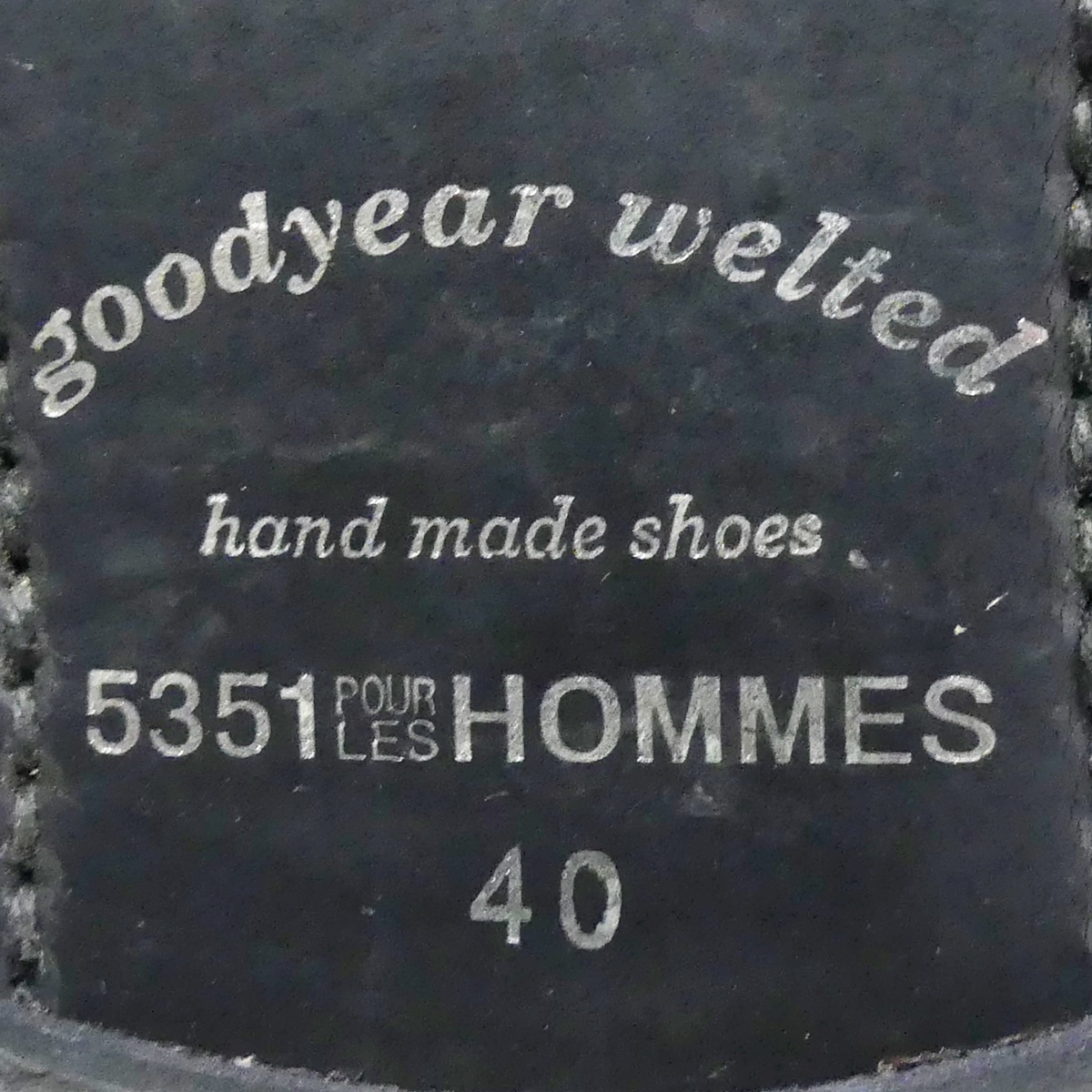 即決 5351 Pour Les HOMMES 25cm レザーサイドジップブーツ 5351 即決 5351 Pour Les HOMMES 25cm レザーサイドジップブーツ 5351