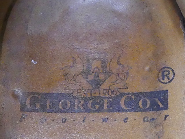 即決 英国製 GEORGE COX 26cm位 レザーラバーソールブーツ 即決 英国製 GEORGE COX 26cm位 レザーラバーソールブーツ